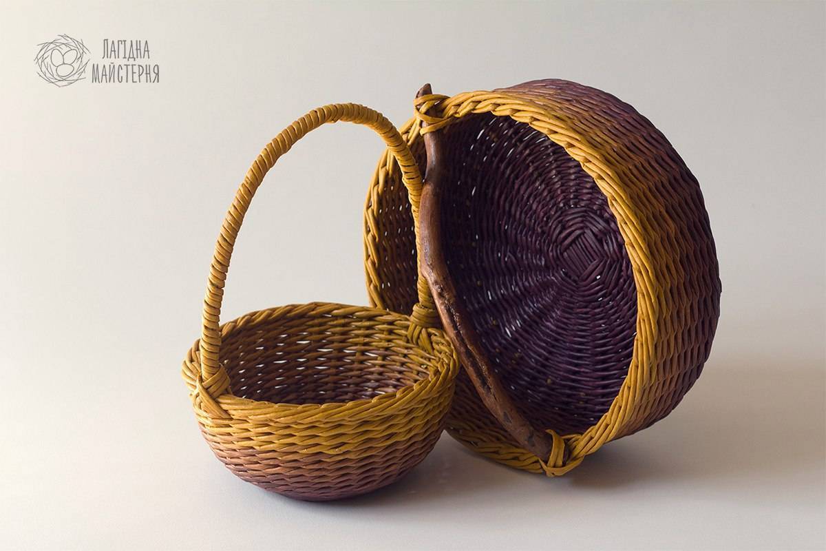 Ажурная корзинка