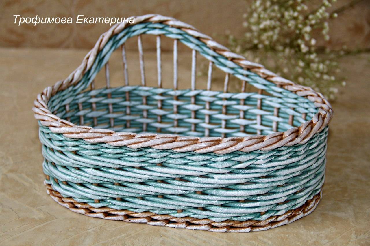 Ажурная корзинка
